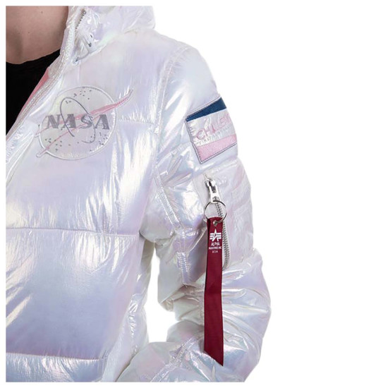 Alpha Industries Γυναικείο μπουφάν Hooded Puffer NASA